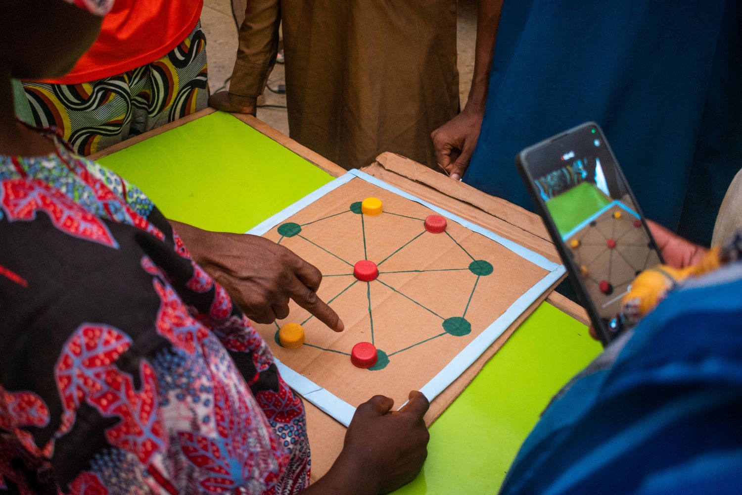 Participants in the Makerspace programme